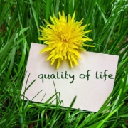 Quality of life symbol